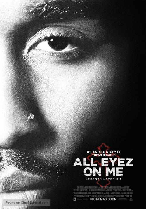 All Eyez on Me - South African Movie Poster