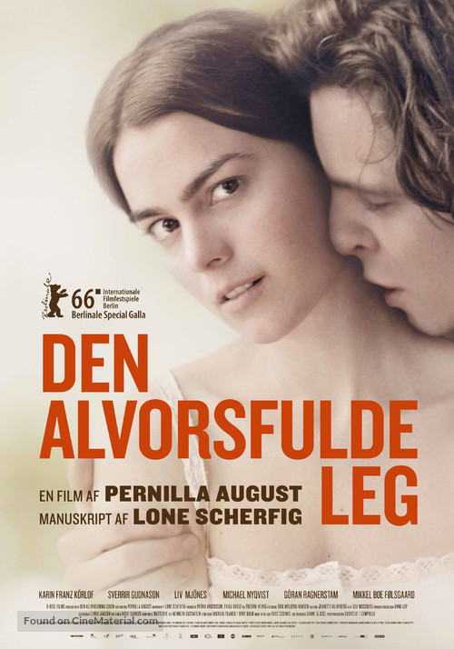 Den allvarsamma leken - Danish Movie Poster