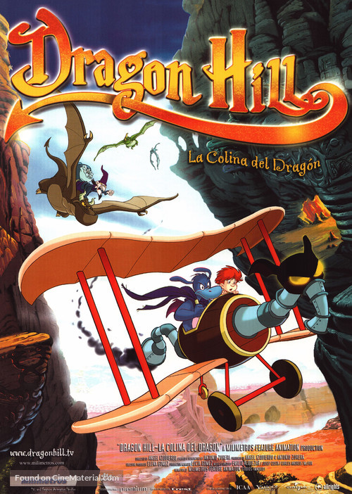 Dragon Hill. La colina del drag&oacute;n - Spanish Movie Poster