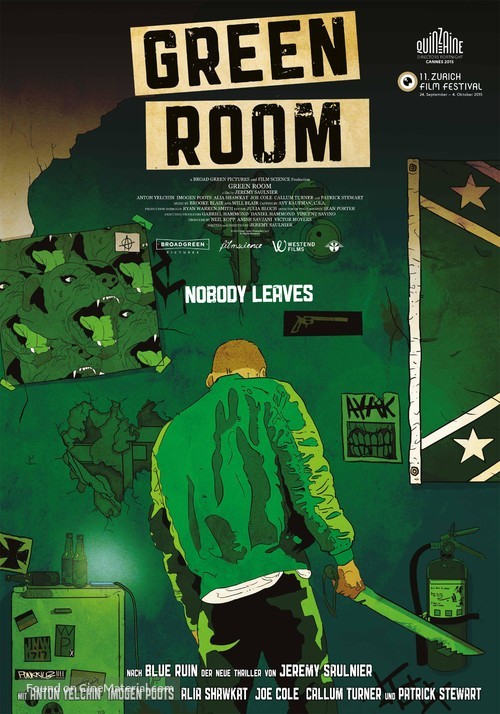 Green Room - Swiss Movie Poster