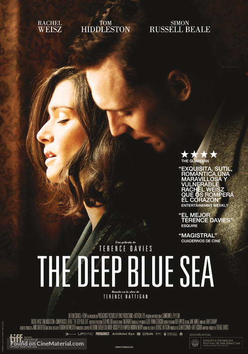 The Deep Blue Sea - Spanish Movie Poster