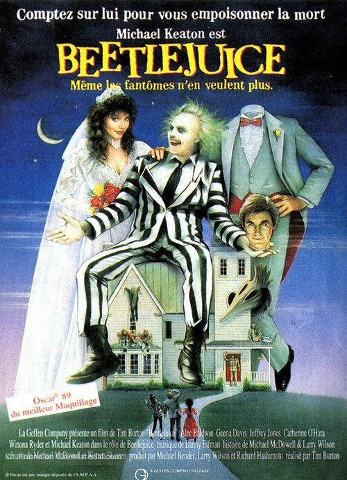 Beetle Juice - French Movie Poster