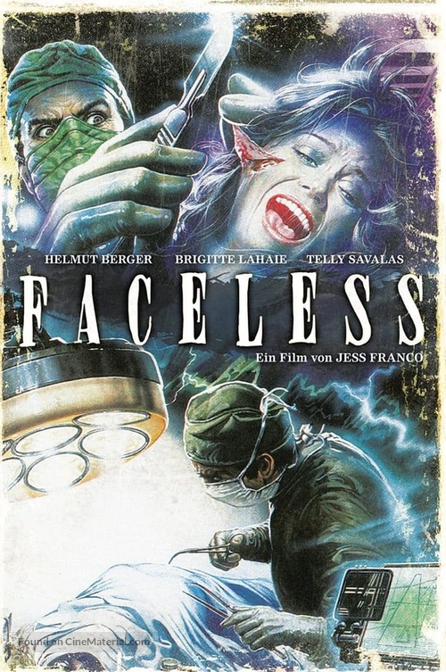 Faceless - Austrian Blu-Ray movie cover