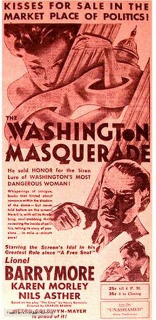 The Washington Masquerade - Movie Poster