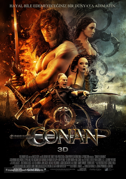 Conan the Barbarian - Turkish Movie Poster