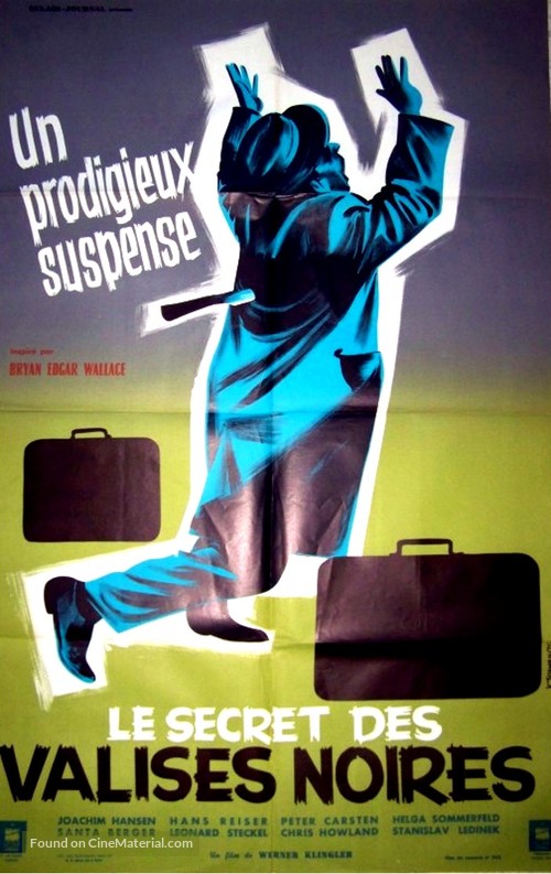 Het Geheim van de Zwarte Koffer - French Movie Poster