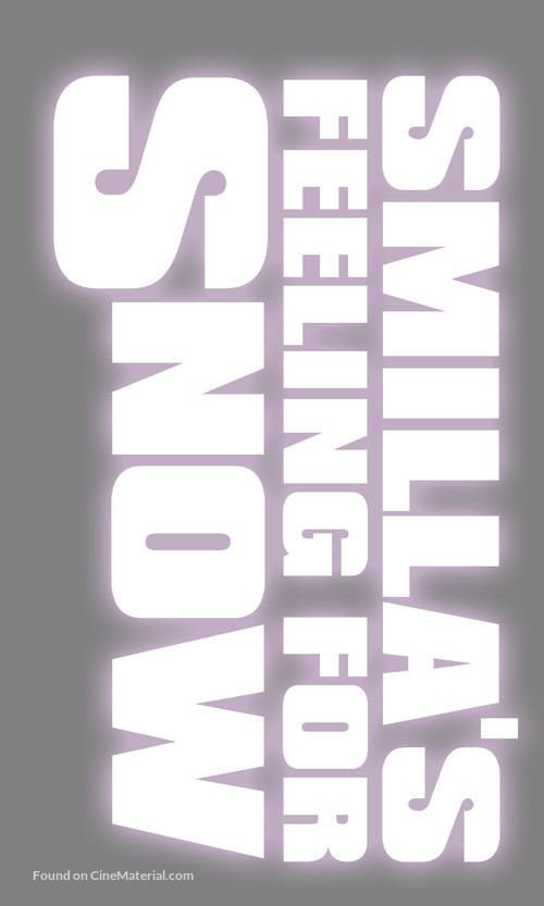 Smilla&#039;s Sense of Snow - British Logo
