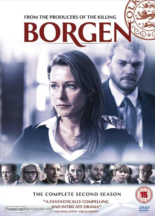 &quot;Borgen&quot; - British DVD movie cover