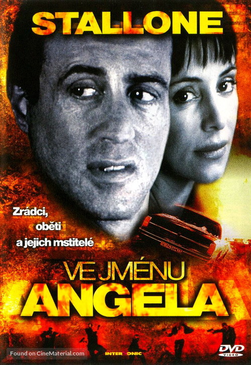 Avenging Angelo - Czech poster