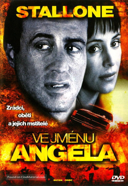 Avenging Angelo - Czech poster
