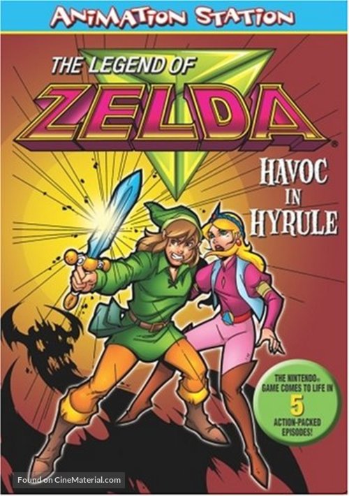 &quot;The Legend of Zelda&quot; - DVD movie cover