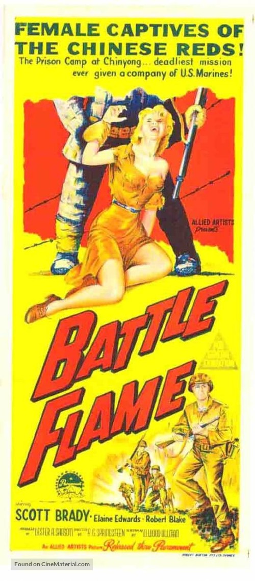 Battle Flame - Movie Poster