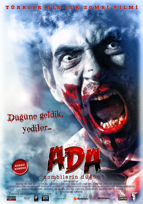 Ada: Zombilerin d&uuml;g&uuml;n&uuml; - Turkish Movie Poster
