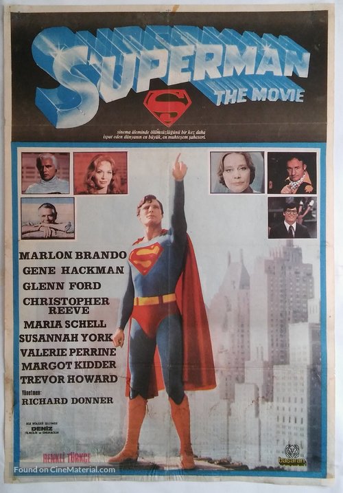 Superman - Turkish Movie Poster