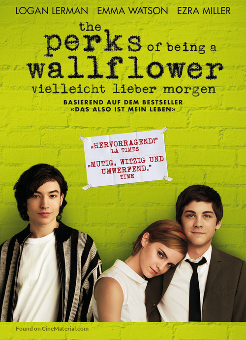The Perks of Being a Wallflower - German Movie Poster