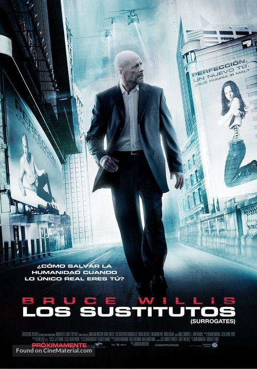 Surrogates - Spanish Movie Poster