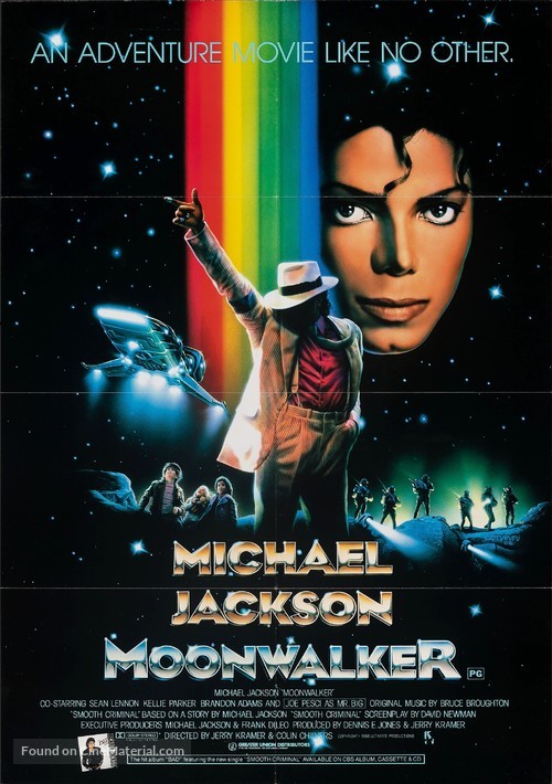 Moonwalker - Australian Movie Poster