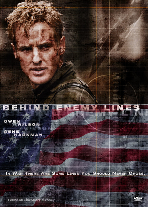 Behind Enemy Lines - DVD movie cover