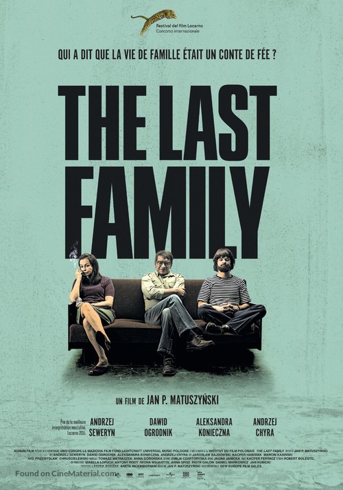 Ostatnia rodzina - French Movie Poster
