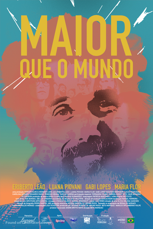 Maior que o Mundo - Brazilian Movie Poster