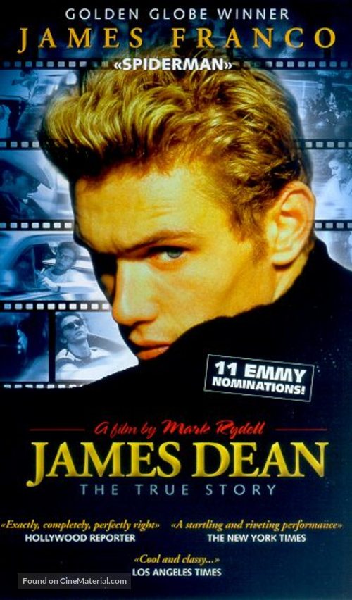James Dean - VHS movie cover