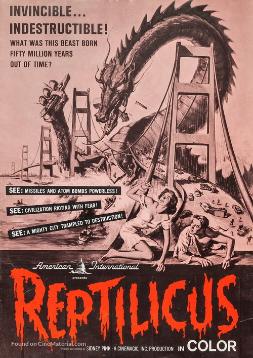 Reptilicus - poster