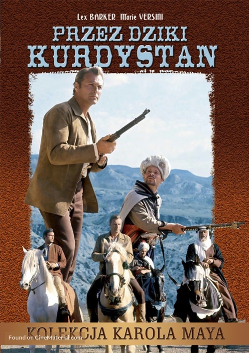 Durchs wilde Kurdistan - Polish DVD movie cover