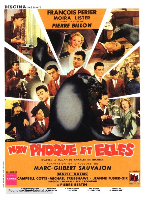 Mon phoque et elles - French Movie Poster