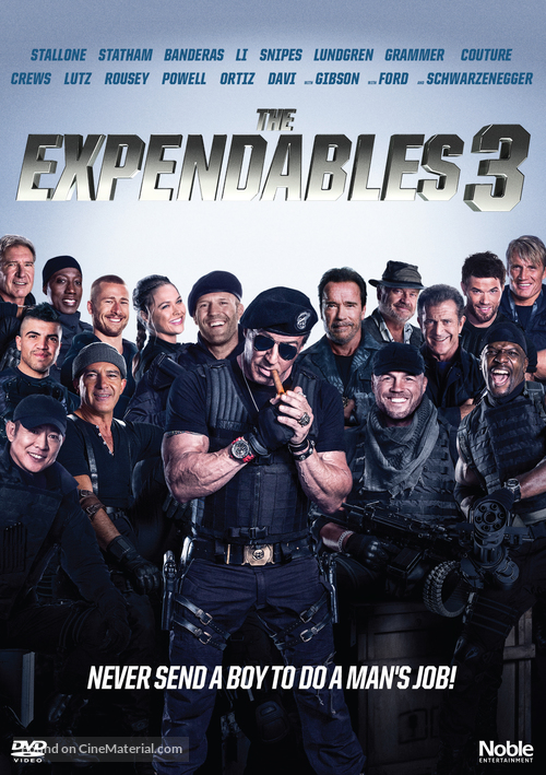 The Expendables 3 - Swedish DVD movie cover