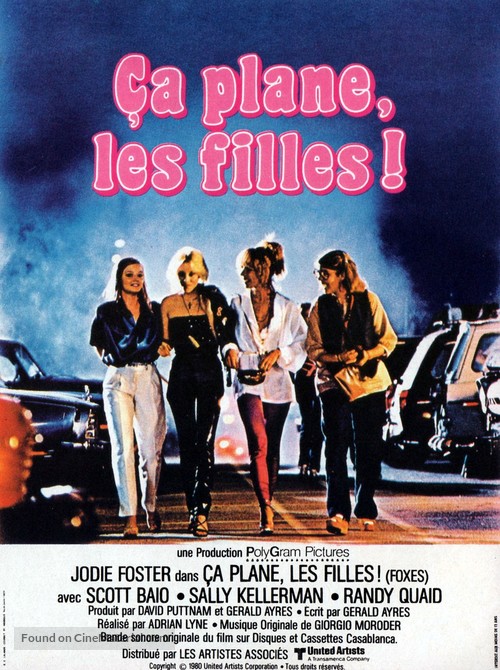 Foxes - French Movie Poster