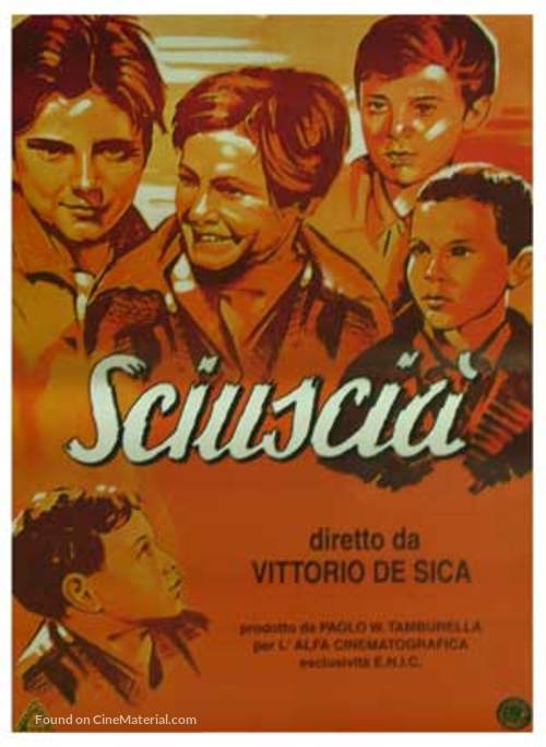 Sciusci&agrave; - Italian Movie Poster