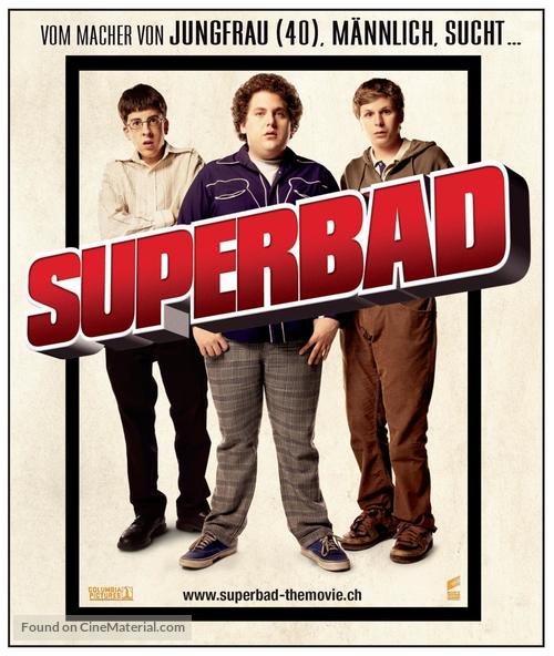 Superbad - Swiss Movie Poster