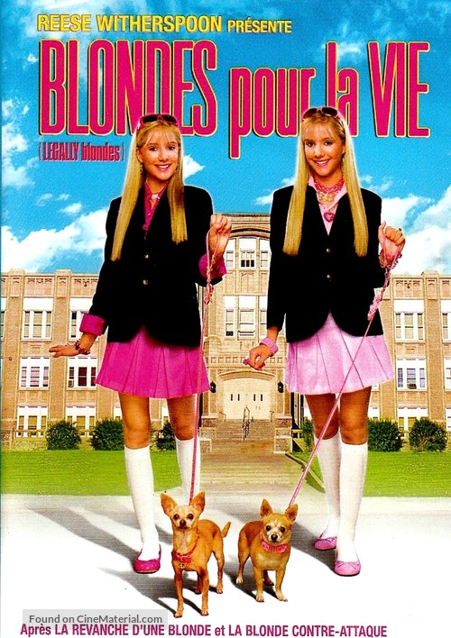 Legally Blondes - French DVD movie cover