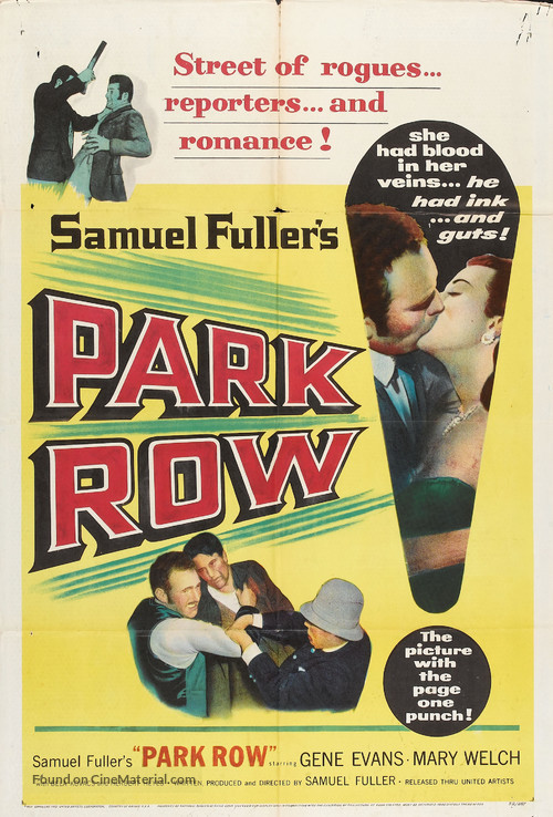 Park Row - Movie Poster