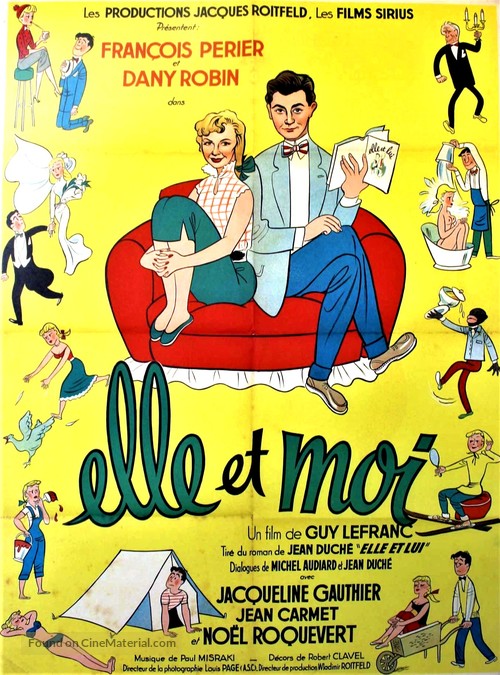 Elle et moi - French Movie Poster