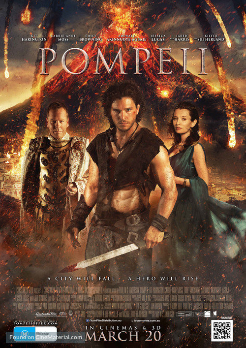 Pompeii - Australian Movie Poster