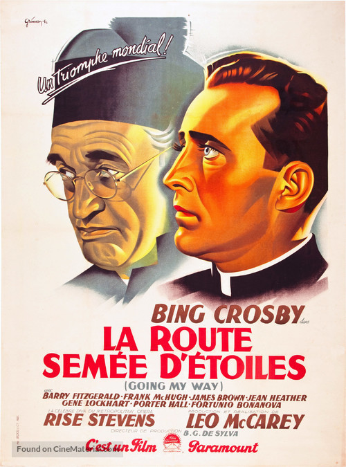Going My Way - French Movie Poster
