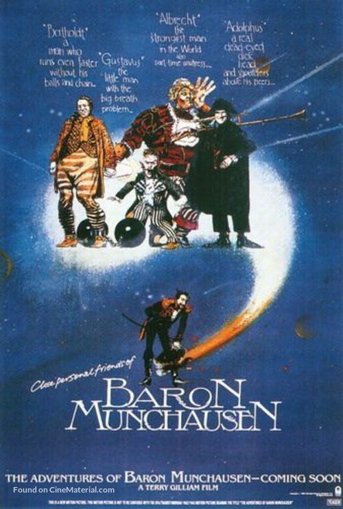 The Adventures of Baron Munchausen - Movie Poster