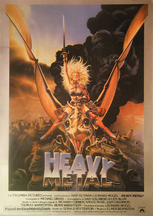 Heavy Metal - Spanish Movie Poster
