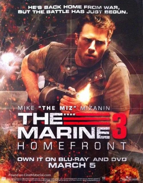 The Marine: Homefront - Video release movie poster