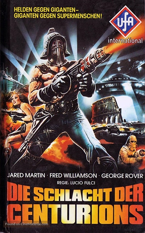 I guerrieri dell&#039;anno 2072 - German VHS movie cover