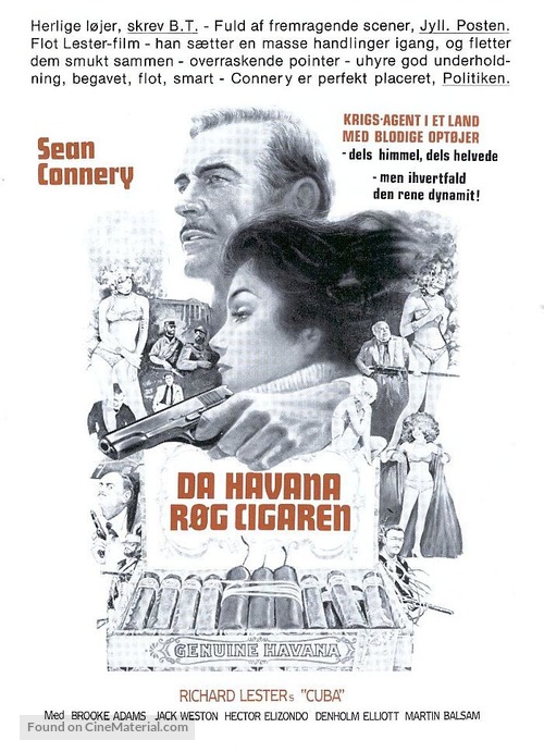 Cuba - Danish Movie Poster