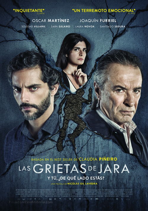 Las grietas de Jara - Spanish Movie Poster