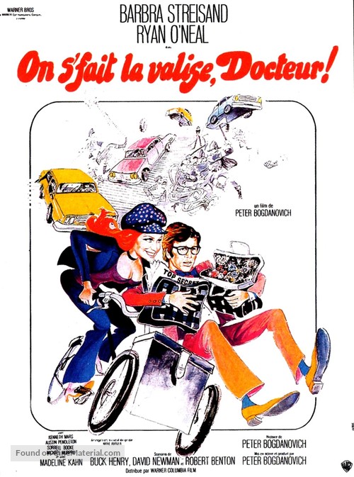 What&#039;s Up, Doc? - French Movie Poster