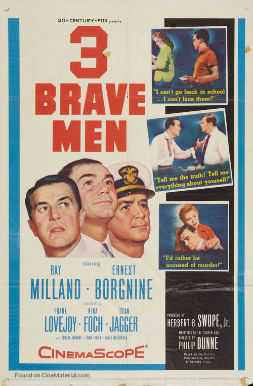 Three Brave Men - Movie Poster