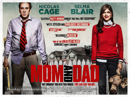 Mom and Dad - British Movie Poster