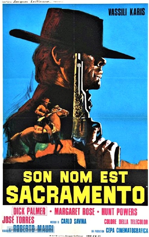 ...e lo chiamarono Spirito Santo - French Movie Poster