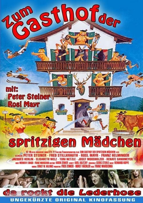 Zum Gasthof der spritzigen M&auml;dchen - German Movie Poster