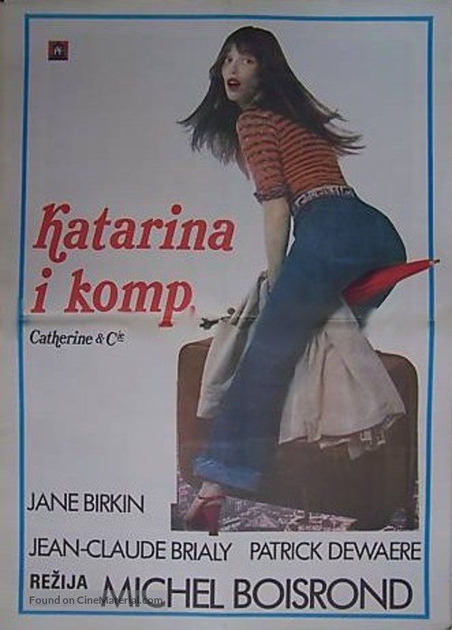 Catherine et Cie - Yugoslav Movie Poster