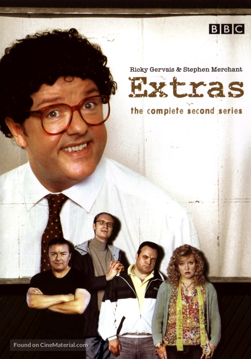 &quot;Extras&quot; - DVD movie cover